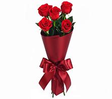 Букет 5 Красных роз Эдлесс Лав в Юбилейном