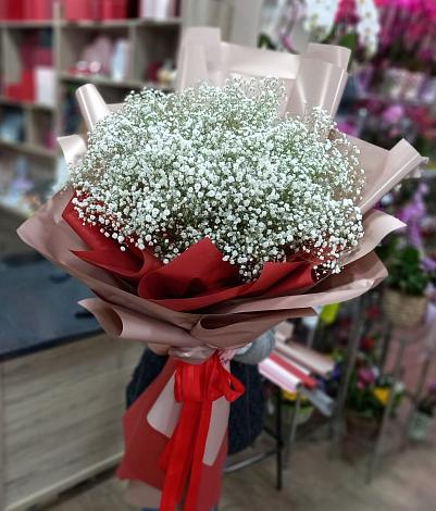 Букет цветов из: Гипсофила в Юбилейном