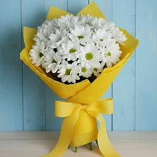 Букет цветов из:  Хризантемы в Юбилейном