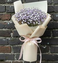 Букет цветов из:  Гипсофила в Юбилейном