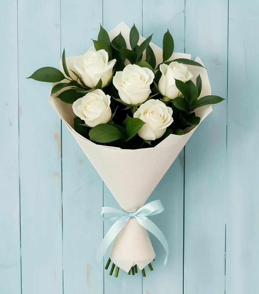 Букет цветов из: Розы в Юбилейном