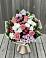 Букет цветов из: Альстромерии, Гвоздики, Розы и Хризантемы в Юбилейном