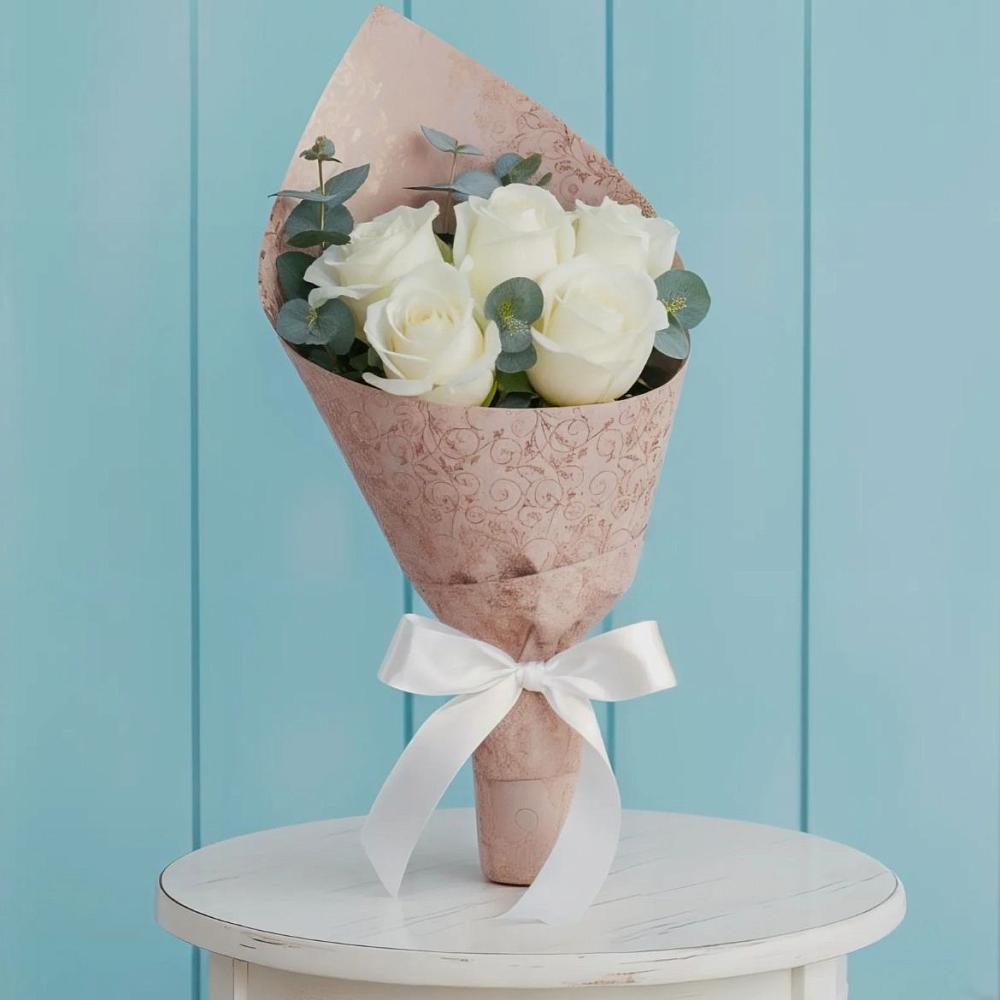 Букет цветов из: Розы в Юбилейном