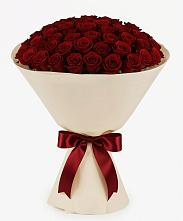 Букет 101 Бордовая роза Блэк Бакарра в Юбилейном
