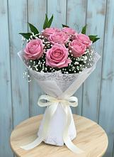 Букет цветов из:  Розы #REPLACE_PRED# Юбилейном