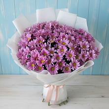 Букет цветов из:  Хризантемы в Юбилейном