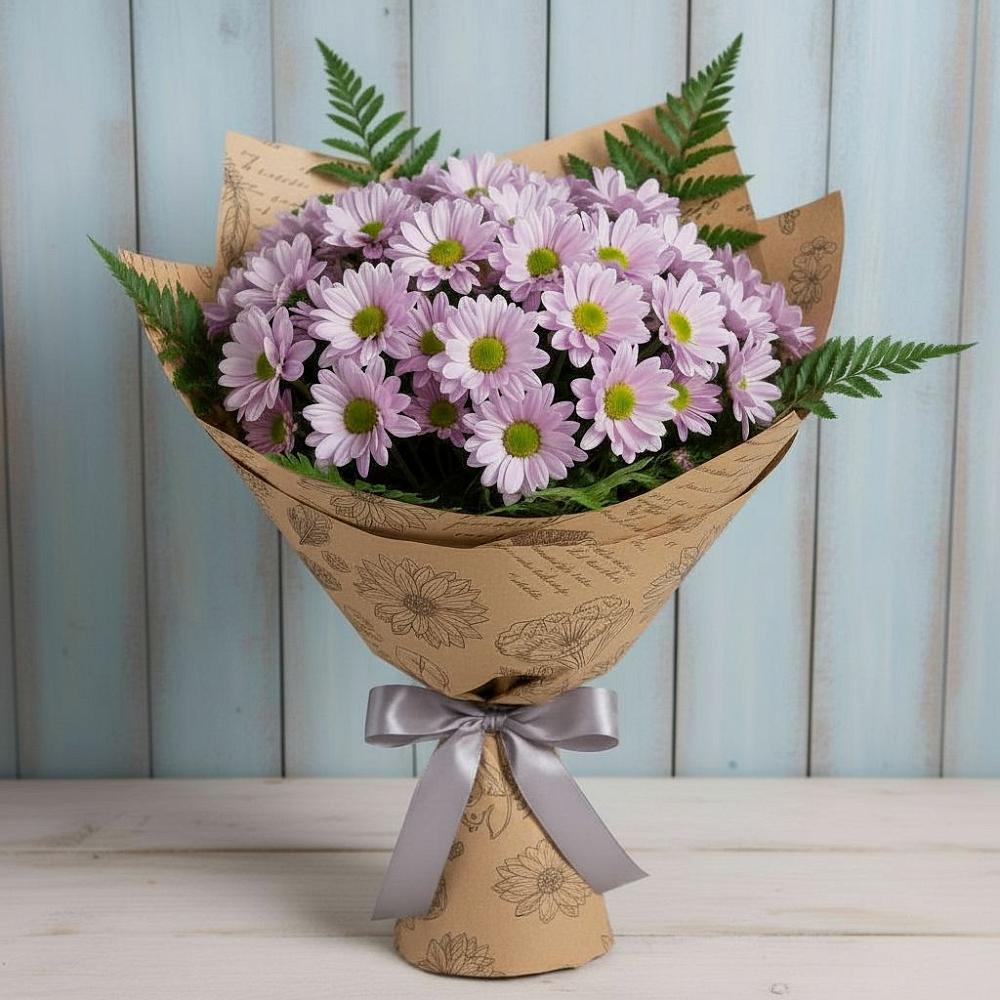 Букет цветов из: Хризантемы в Юбилейном