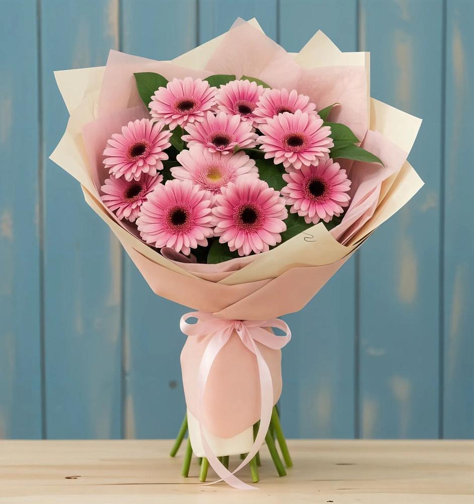 Букет цветов из: Герберы в Юбилейном