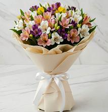Букет цветов из:  Альстромерии в Юбилейном