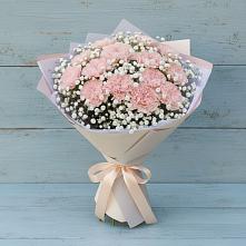 Букет цветов из:  Гвоздики в Юбилейном