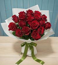Букет Красные розы в Юбилейном