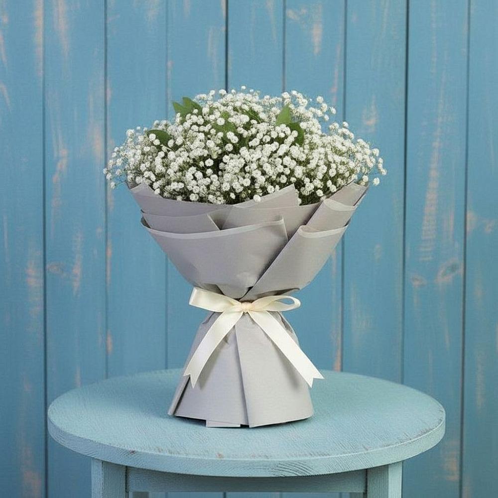 Букет цветов из: Гипсофила в Юбилейном