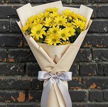 Букет цветов из:  Хризантемы в Юбилейном