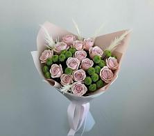 Букет цветов из:  Розы и Хризантемы в Юбилейном