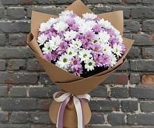 Букет цветов из:  Хризантемы в Юбилейном