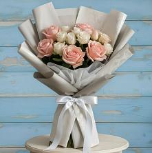 Букет цветов из:  Розы в Юбилейном