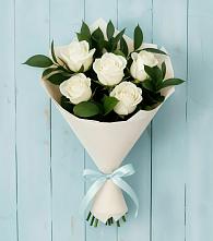 Букет цветов из:  Розы в Юбилейном
