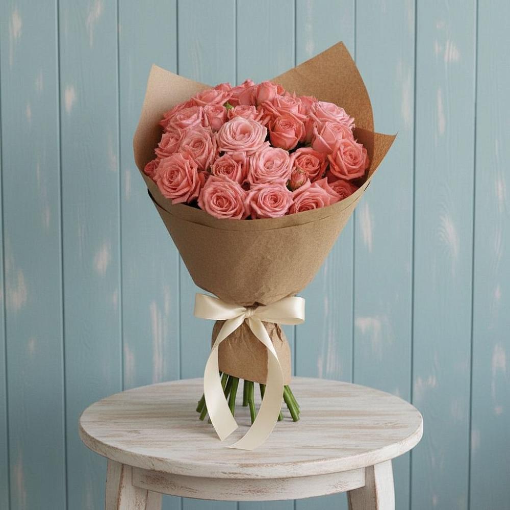 Букет цветов из: Розы в Юбилейном